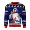 Jesus Christ Victorious Resurrection Best Gifts For Family For Holiday Christmas Ugly Sweater