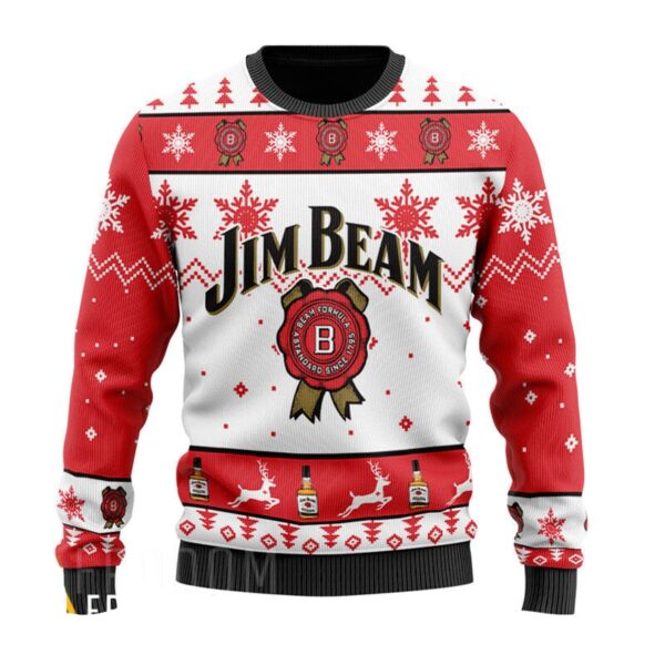 Jim Beam Gifts For Family Holiday Christmas Ugly Sweater