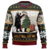 John Wick Gifts For Family Holiday Christmas Ugly Sweater