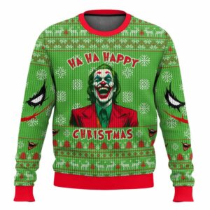 Joker Best Holiday Christmas Ugly Sweater Gifts For Family