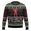 Joker Put on a happy face for Christmas Best Holiday Christmas Ugly Sweater Gifts For Family