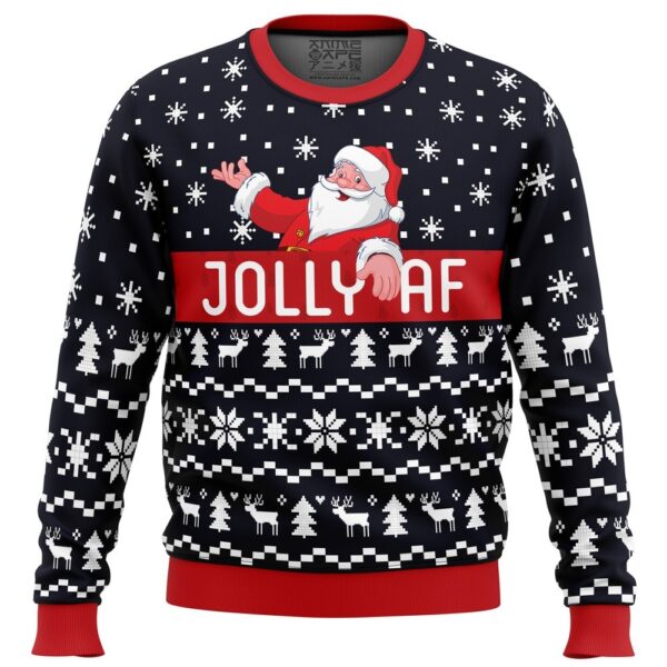 Jolly Af Ugly Sweater