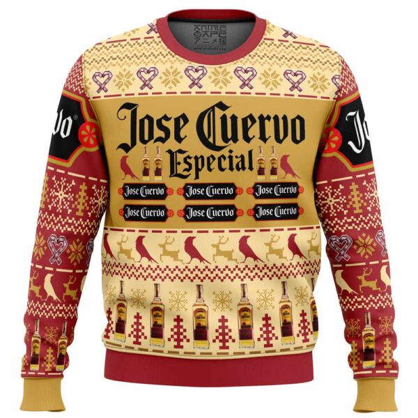 Jose Cuervo Especial Gifts For Family Holiday Christmas Ugly Sweater