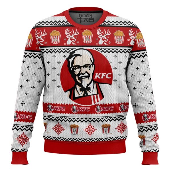 KFC Kentucky Fried Chicken Christmas Best Holiday Christmas Ugly Sweater Gifts For Family