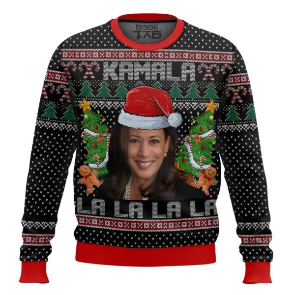 Kamala Harris 2024 Christmas Best Holiday Christmas Ugly Sweater Gifts For Family