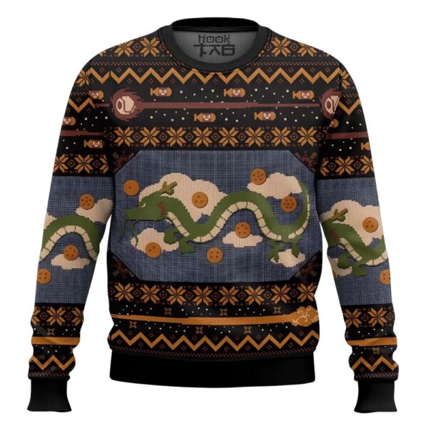 Kamehameha Dragon Ball Best Holiday Christmas Ugly Sweater Gifts For Family