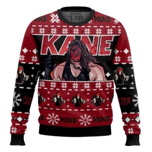 Kane WWE Best Holiday Christmas Ugly Sweater Gifts For Family