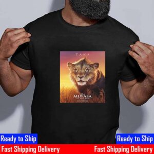 Kelvin Harrison Jr As Taka In Mufasa The Lion King Of Disney Release December 20th 2024 Unisex T-Shirt