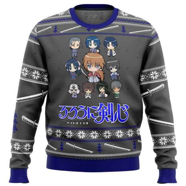 Kenshin Sprites Gifts For Family Holiday Christmas Ugly Sweater