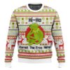 Kermit the Frog None of my Business Christmas Best Holiday Christmas Ugly Sweater Gifts For Family