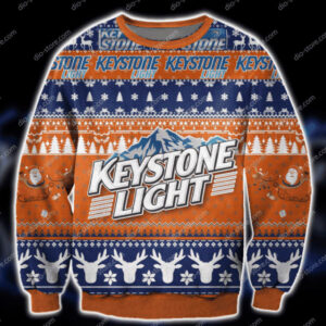 Keystone Light 3D Sweater Christmas Gift Gifts For Family Holiday Christmas Ugly Sweater