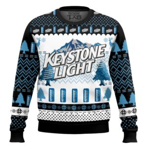 Keystone Light Best Holiday Christmas Ugly Sweater Gifts For Family