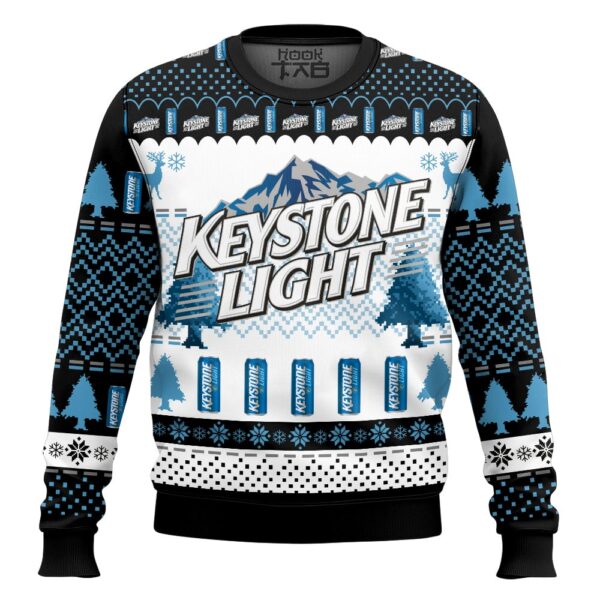 Keystone Light Best Holiday Christmas Ugly Sweater Gifts For Family