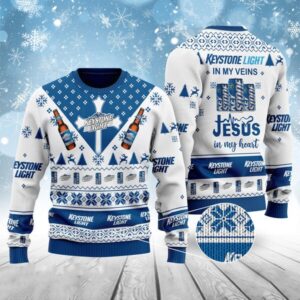 Keystone Light Makes Me High Christmas Best Holiday Christmas Ugly Sweater Gifts For Family