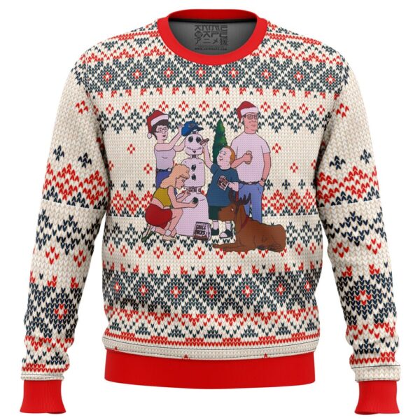 King of the Hill Best Gifts For Family For Holiday Christmas Ugly Sweater