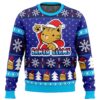 Kitty Smoke Funny Best Holiday Christmas Ugly Sweater Gifts For Family