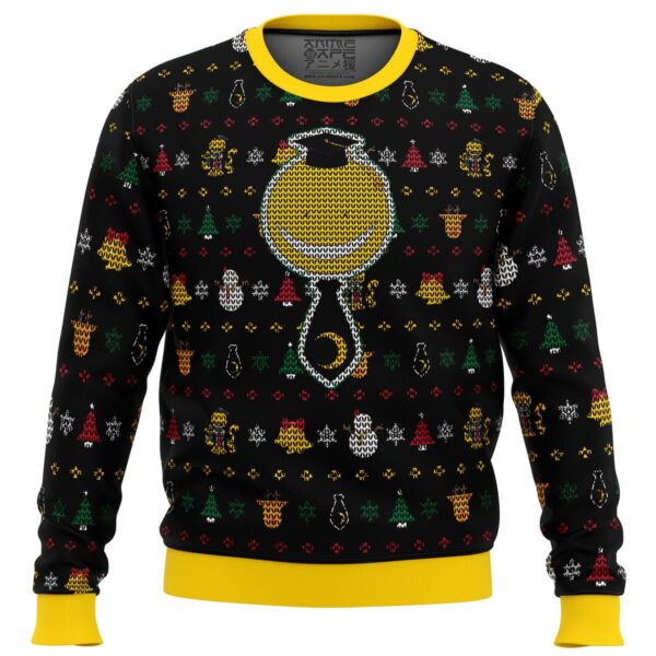 Koro Sensei Assassination Classroom Gifts For Family Holiday Christmas Ugly Sweater