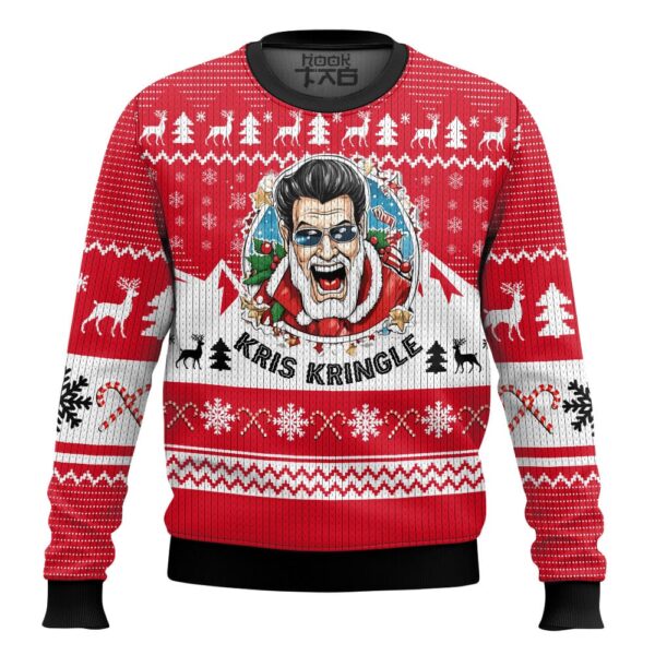 Kris Kringle Miracle on 34th Street Best Holiday Christmas Ugly Sweater Gifts For Family