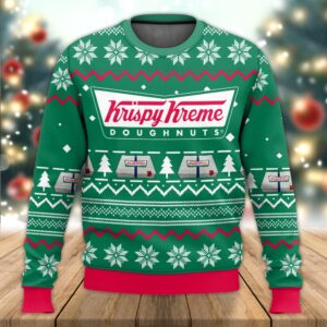 Krispy Kreme Best Holiday Christmas Ugly Sweater Gifts For Family