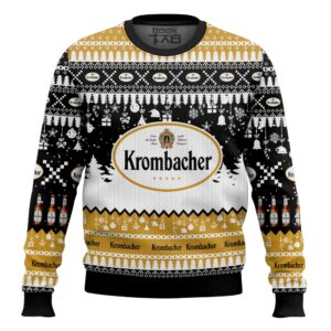 Krombacher German Beer Best Holiday Christmas Ugly Sweater Gifts For Family