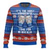 Krombacher Its the Most Wonderful time for a Beer Best Holiday Christmas Ugly Sweater Gifts For Family