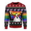 LGBT Dragon Christmas Tree Gifts For Family Holiday Christmas Ugly Sweater