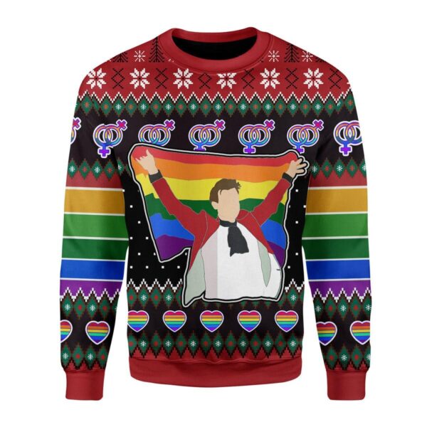 LGBT Harry Best Gifts For Family For Holiday Christmas Ugly Sweater