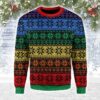 LGBT Painting Gifts For Family Holiday Christmas Ugly Sweater