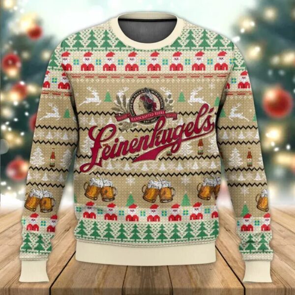 Leinenkugel’s Beer Christmas Best Holiday Christmas Ugly Sweater Gifts For Family