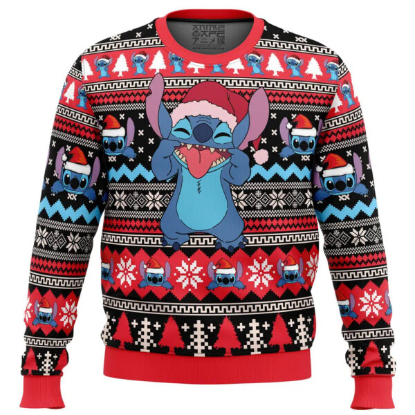 Lilo and Stitch Gifts For Family Holiday Christmas Ugly Sweater