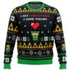 Link the Legend of Zelda Hero Sunset Best Holiday Christmas Ugly Sweater Gifts For Family