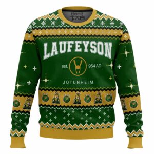 Loki Marvel Best Holiday Christmas Ugly Sweater Gifts For Family