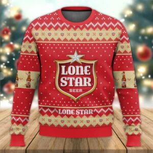 Lone Star Drink Gifts For Family Holiday Christmas Ugly Sweater