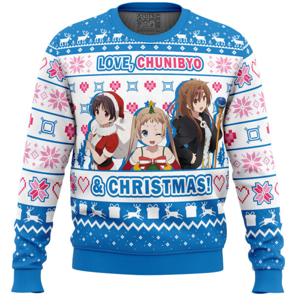 Love Chunibyo And Christmas Love Chunibyo And Other Delusions Gifts For Family Holiday Christmas Ugly Sweater