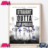 MLB The Los Angeles Dodgers Are The 2024 World Series Champions Wall Decor Canvas Poster