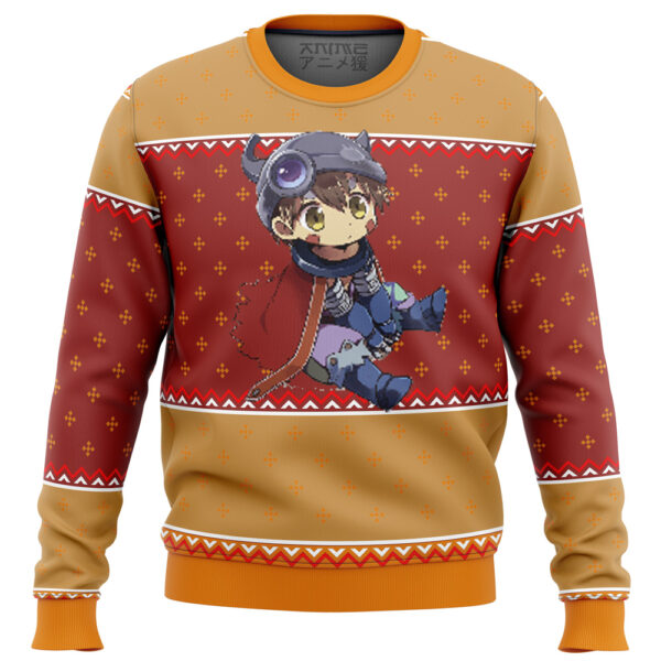 Made in Abyss Reg Gifts For Family Holiday Christmas Ugly Sweater