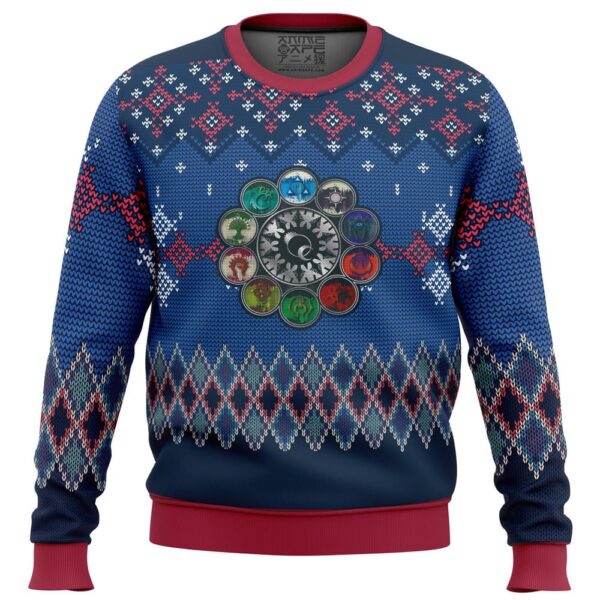 Magic the Gathering Ravnica Gifts For Family Holiday Christmas Ugly Sweater