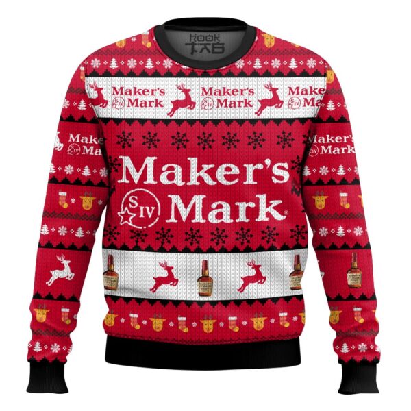 Maker?s Mark Best Holiday Christmas Ugly Sweater Gifts For Family