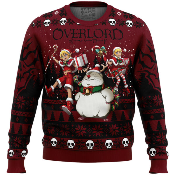 Mare Bello x Aura Bella x Hamsuke Overlord Gifts For Family Holiday Christmas Ugly Sweater