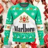 Marlboro Menthol Black Cigarettes Gifts For Family Holiday Christmas Ugly Sweater