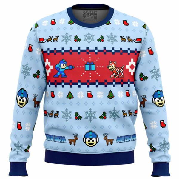 Mega Man Mega Holiday Gifts For Family Holiday Christmas Ugly Sweater