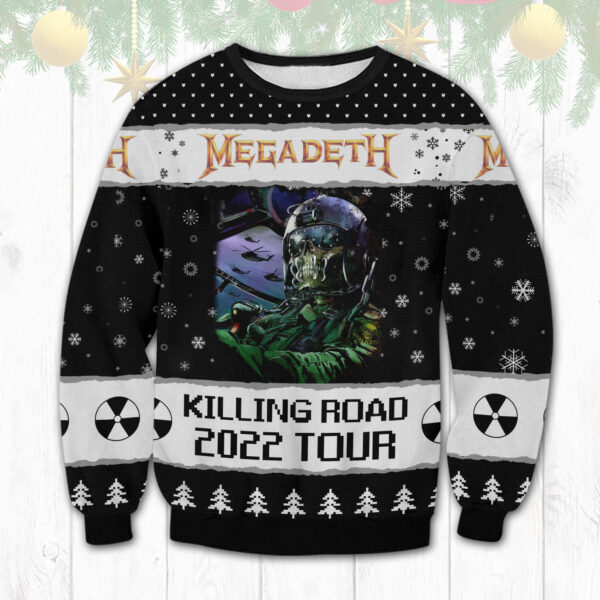 Megadeth Christmas Best Holiday Christmas Ugly Sweater Gifts For Family Gift