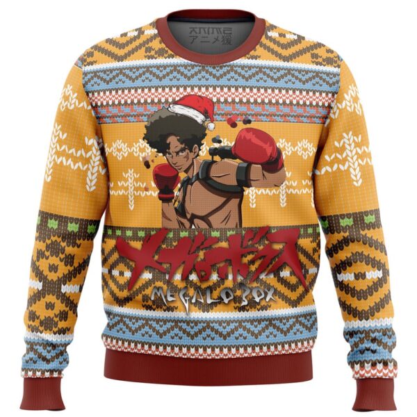 Megalo Box Alt Gifts For Family Holiday Christmas Ugly Sweater