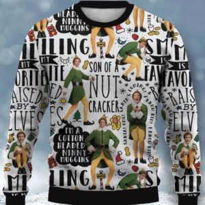 Men?s Fun Christmas SMILING Gifts For Family Holiday Christmas Ugly Sweater