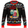 Merry Christmas Black Power Ranger Ugly Sweater