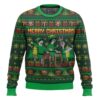 Merry Christmas BMO Finn Aventure Time Gifts For Family Holiday Christmas Ugly Sweater