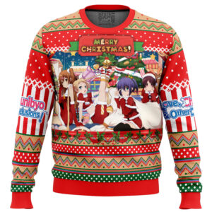 Merry Christmas Ladies Love Chunibyo And Other Delusions Gifts For Family Holiday Christmas Ugly Sweater