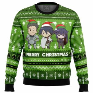 Merry Christmas Log Horizon Gifts For Family Holiday Christmas Ugly Sweater