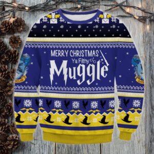 Merry Christmas Muggle Best Holiday Christmas Ugly Sweater Gifts For Family