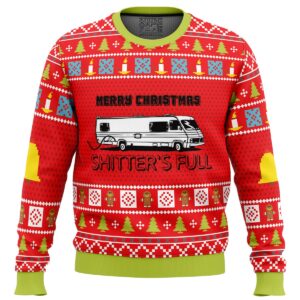 Merry Christmas Shitter’s Full Gifts For Family Holiday Christmas Ugly Sweater